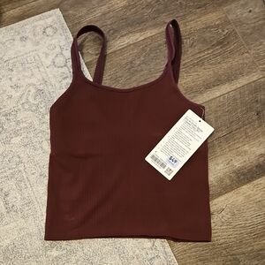 LULULEMON Women's Burgundy Tank Top